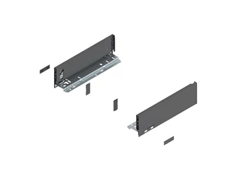 BLUM LEGRABOX pure káva M, 300 mm, orionszürke-matt