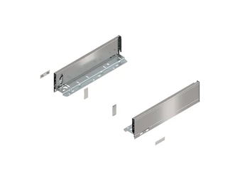 BLUM LEGRABOX pure káva M, 350, INOX (ujjlenyomatálló)