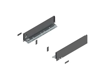 BLUM LEGRABOX pure káva M, 400 mm, orionszürke-matt