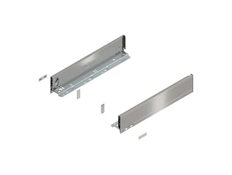 BLUM LEGRABOX pure káva M, 450, INOX (ujjlenyomatálló)