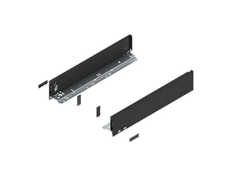 BLUM LEGRABOX pure káva M, 450, karbonfekete-matt