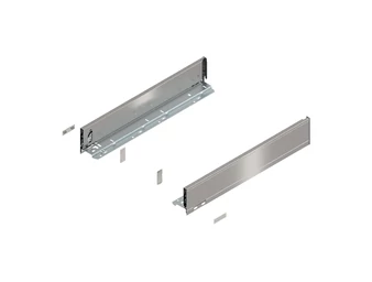 BLUM LEGRABOX pure káva M, 500, INOX (ujjlenyomatálló)