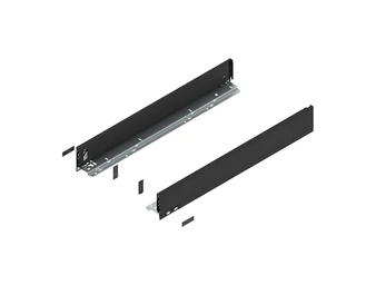 BLUM LEGRABOX pure káva M, 650, karbonfekete-matt