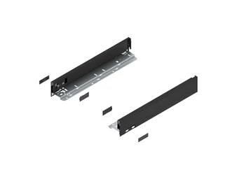 BLUM LEGRABOX pure káva N, 400, karbonfekete-matt