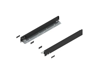 BLUM LEGRABOX pure káva N, 550, karbonfekete-matt