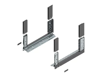 BLUM LEGRABOX free káva C, 400mm, orionszürke matt