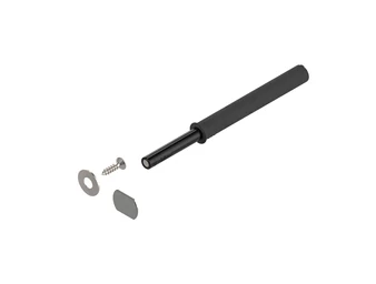 BLUM TIP-ON ajtókhoz 956A1004 hosszú változat mágnessel, karbonfekete