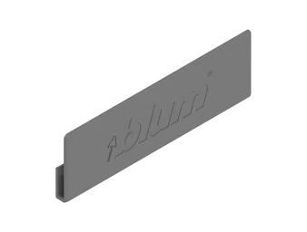 BLUM MERIVOBOX takarósapka káva belső, indiumszürke