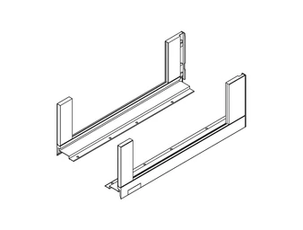 BLUM LEGRABOX free káva C, 650, Inox(ujjlenyomatálló)