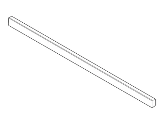 BLUM LEGRABOX keresztosztó AMBIA-LINE-hoz, 1080, alumínium orionszürke matt