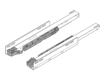 BLUM LEGRABOX korpuszsín BLUMOTION S, NL550 mm, 70 kg
