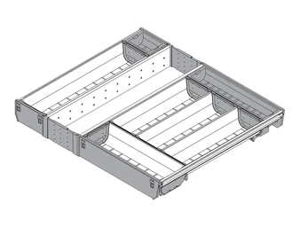 BLUM ORGA-LINE evőeszköztartó korpusz szélesség 600 mm, névleges hossz 450 mm