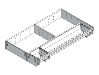 BLUM ORGA-LINE evőeszköztartó, névleges hossz 500 mm, szélesség 901-999