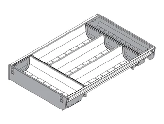 BLUM ORGA-LINE evőeszköztartó szett, névleges hossz 450 mm