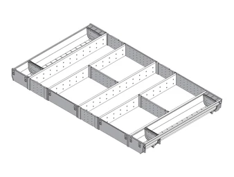 BLUM ORGA-LINE osztóelem korpusz szélesség 900 mm, névl. hossz 500 mm