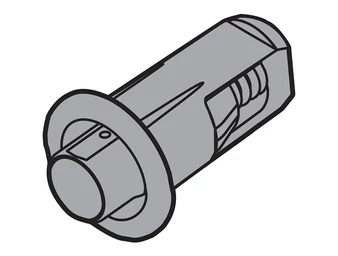 BLUM SERVO-DRIVE BLUM távtartó ütköző furat ø 5, szürke műanyag