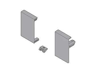 BLUM TANDEMBOX antarelőlaprögzítő magasság M, műanyag, selyemfehér