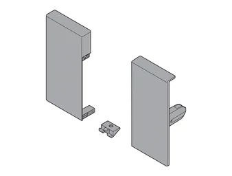 BLUM TANDEMBOX antaro előlaprögzítő K magasság, műanyag selyemfehér