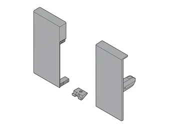 BLUM TANDEMBOX antaro előlaprögzítő K magasság, műanyag szürke RAL9006