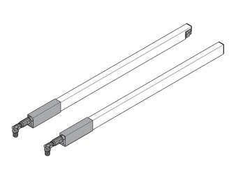 BLUM TANDEMBOX antaro hosszanti korlát szett, NL270, selyemfehér