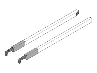 BLUM TANDEMBOX antaro hosszanti réling szett, NL 350, szürke RAL 9006