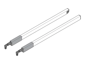 BLUM TANDEMBOX antaro hosszanti réling szett, NL 400 mm, selyemfehér