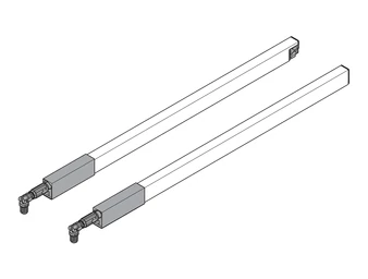 BLUM TANDEMBOX antaro hosszanti réling szett, NL 500, szürke RAL 9006