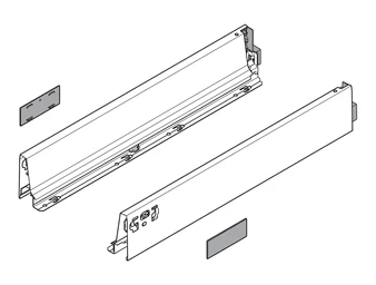 BLUM TANDEMBOX antaro káva M magasság, NL 650, selyemfehér
