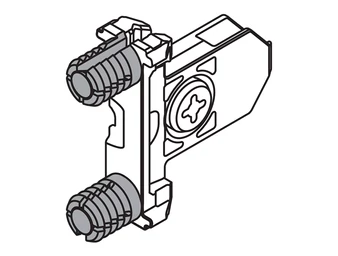 BLUM TANDEMBOX előlaprögzítő, szimm. INSERTA ZSF.