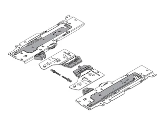 BLUM TIP-ON BLUMOTION egység, TYP S0; 0-10 kg; TANDEMBOX