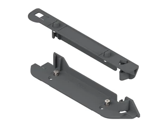 SERVO-DRIVE tartóprofil felfogatás fent/lent, szürke műanyag