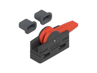 BLUM SERVO-DRIVE csatlakozócsomópont és kábelvégvédő, műanyag fekete