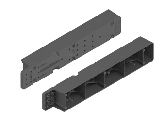 BLUM SPACE STEP távtartó szalag, szürke műanyagból