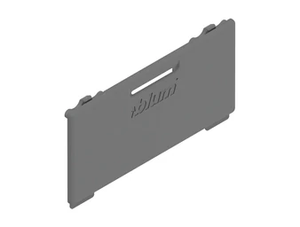 BLUM MERIVOBOX takarósapka káva belső, indiumszürke