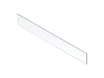 BLUM MERIVOBOX betételem előre, szélessége 1200mm (18/19), átlátszó üveg