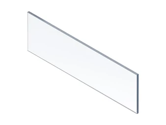 BLUM MERIVOBOX betételem előre, szélessége 600mm (18/19), átlátszó üveg