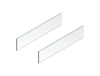 BLUM MERIVOBOX becsúsztatható elem oldalsó része, NL 500 mm, átlátszó üveg