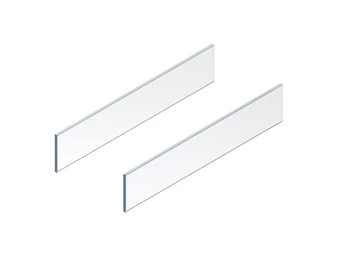 BLUM MERIVOBOX becsúsztatható elem oldalsó része, NL 550 mm, átlátszó üveg