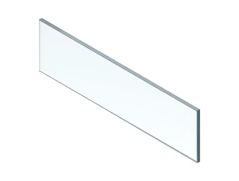 BLUM LEGRABOX oldalelem, 600 mm, átlátszó üveg