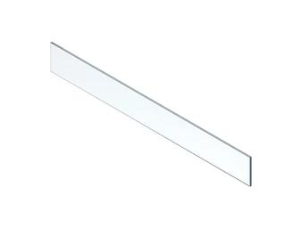 BLUM LEGRABOX betételem előre,magasság 138 mm, szélesség 1200 mm, átlátszó üveg