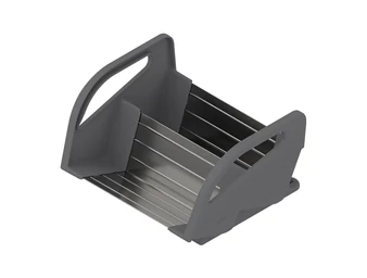 BLUM ORGA-LINE fűszertartó 300 mm, 212 mm széles, szürke műanyag/nemesacél