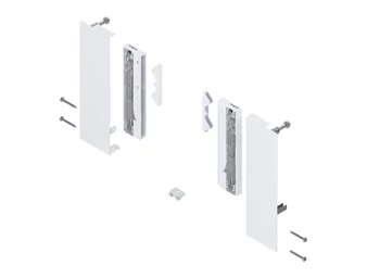 BLUM MERIVOBOX előlaprögzítő belső kih. fiókhoz betételem, magasság E, selyemfehér