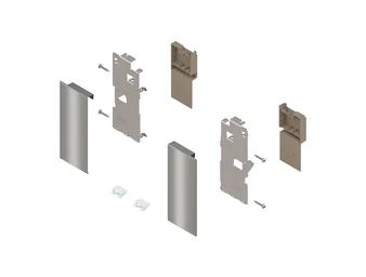 BLUM LEGRABOX előlaprögzítő belső fiókhoz K, INOX (ujjlenyomatálló)