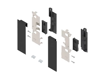 BLUM LEGRABOX belső előlaprögzítő betételemmel C, karbonfekete