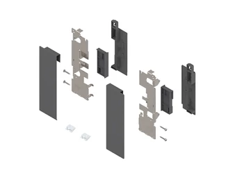 BLUM LEGRABOX belső előlaprögzítő betételemmel C, orionszürke