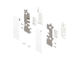 BLUM LEGRABOX belső előlaprögzítő betételemmel C, selyemfehér