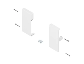 BLUM TANDEMBOX antaro előlaprögzítő K magasság, műanyag selyemfehér