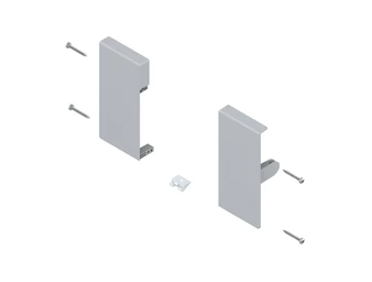 BLUM TANDEMBOX antaro előlaprögzítő K magasság, műanyag szürke RAL9006