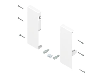 BLUM TANDEMBOX antaro előlaprögzítő magasság C, műanyag selyemfehér