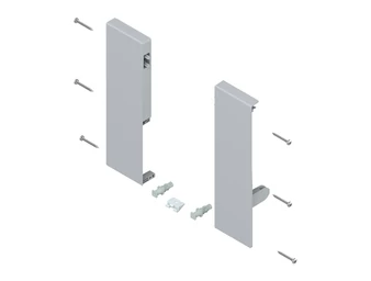 BLUM TANDEMBOX antaro előlaprögzítő D magasság, műanyag szürke RAL9006